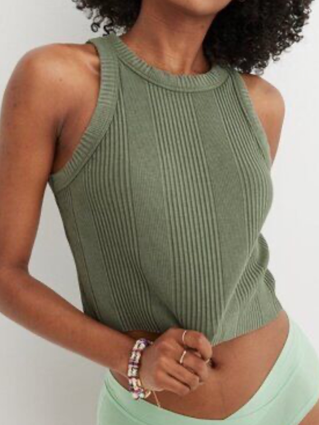 Aerie Chunky Knit Tank Top Xl